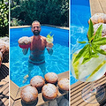 Architetto, pasticciere... e bartender: ferragosto in piscina con Panettone e Amalficoast Lemon Spritz /Foto