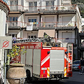 Intervento dei Vigili del Fuoco a Minori per la messa in sicurezza di un palazzo