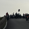 Maiori, incidente a Capodorso. Motociclista a terra /FOTO