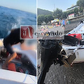 Maiori, sfiorata tragedia in mare: motoscafo sperona piccola imbarcazione. Due giovani in ospedale