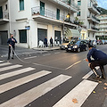 Motorino contro bici sulle strisce: anziano di Maiori in ospedale 