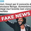 Testata locale si accanisce contro concerto di Renga a Maiori: la diffida degli organizzatori per procurato allarme