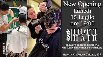 Apre oggi "Liotti Hair": il nuovo barber shop che fonde stile italiano e tecniche internazionali