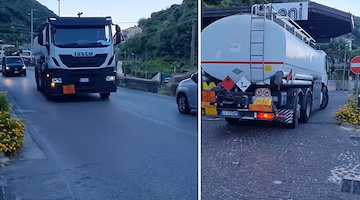 Arrivano i rifornimenti di carburante in Costiera Amalfitana: l'emergenza rientra giusto in tempo per Ferragosto