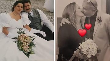 Festa a Maiori per i 28 anni di matrimonio di Aniello Del Pizzo e Rosaria Di Pietro