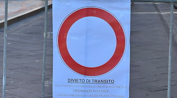 Lavori di messa in sicurezza al Palazzo Pagliara: divieto di transito su Corso Reginna dall’1 al 3 ottobre