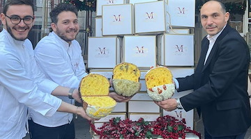 Maiori, da Masaniello il Natale è ancora più soffice con il panettone artigianale dello Chef Cerchia 