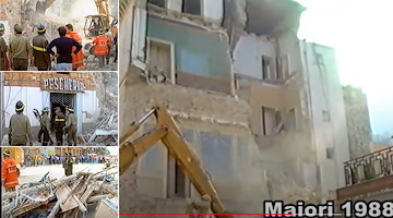 Maiori, trentasei anni fa il crollo di Palazzo D'Amato 