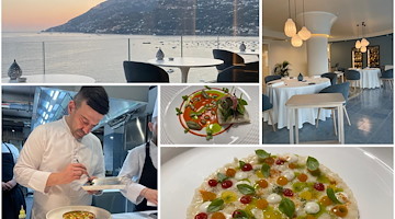 Ristorante “Oltremare”: un viaggio sorprendente tra terrazzamenti e acque cristalline della Costiera Amalfitana /FOTO