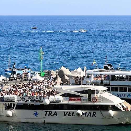 Regolamento approdi in Costiera Amalfitana «limitante» per trasporto marittimo, la Conferenza dei Sindaci fa appello al Prefetto<br />&copy; Massimiliano D'Uva