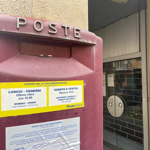 Ufficio postale chiuso per due mesi a Maiori, Idea Comune: «L'ennesima beffa della città cantiere »<br />&copy; Massimiliano D'Uva