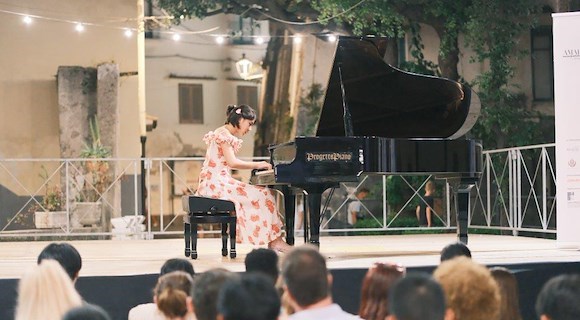 “Amalfi Coast Music & Arts Festival”, stasera recital pianistico di talenti internazionali a Minori